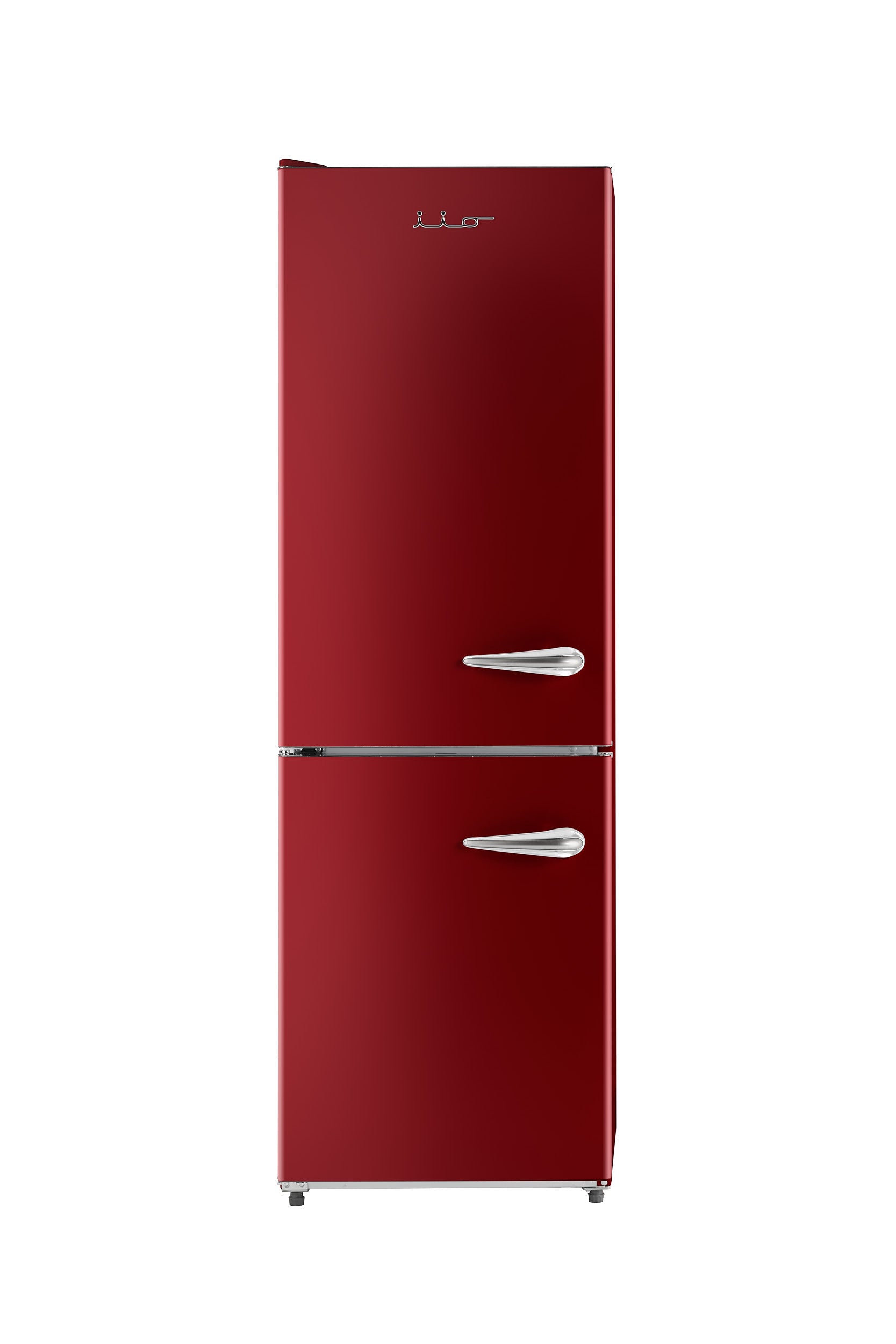 iio 11 Cu. Ft. Retro Refrigerator with Bottom Freezer in Red (Left Hin -  HouseTie